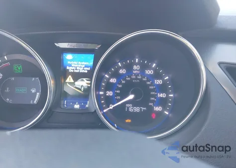 2013 Hyundai Sonata Hybrid Limited z USA, uszkodzony, nr VIN KMHEC4A46DA080504